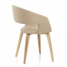 Chaise Bois Tissu - Marcus Gris