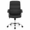 Chaise de Bureau Faux Cuir - Stanford Noir