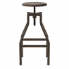 Tabouret de bar Bois Foncé - Vintage Revolution