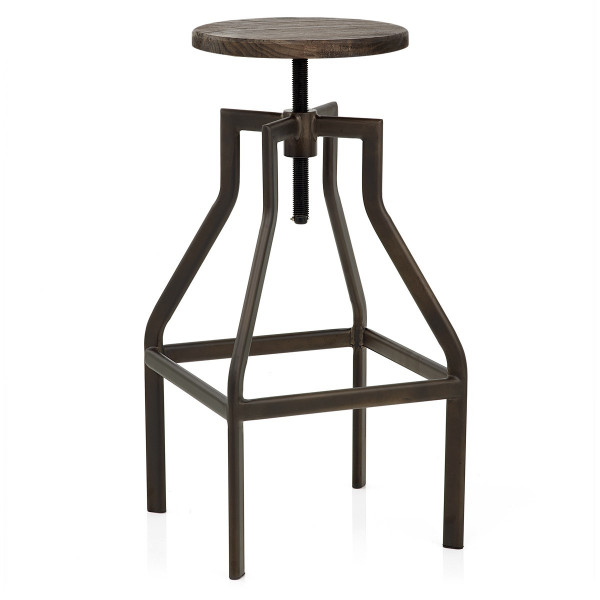 Tabouret de bar Bois Foncé - Vintage Revolution Tabouret de bar Bois Foncé - Vintage Revolution