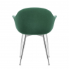 Chaise Métal Velours - Flare Vert