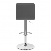 Tabouret de Bar Faux Cuir - Prime Gris