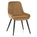 Chaise Velours - Mustang Marron